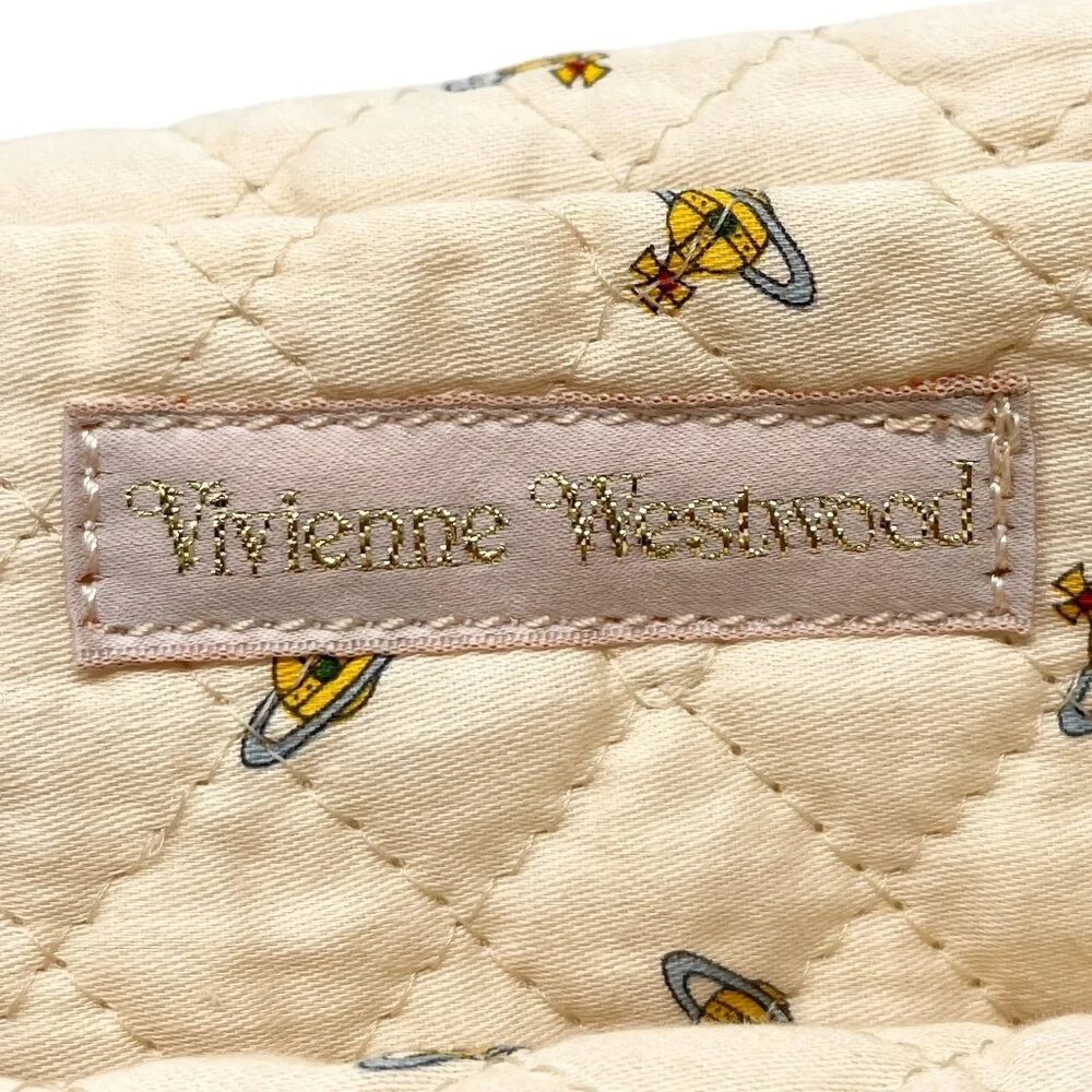 Vivienne Westwood Vintage Orb Logo Mini Bag Magnet Blue [105968] - Picture 12 of 12